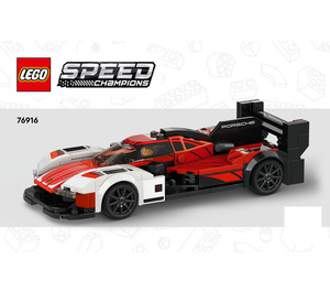 LEGO Porsche 963 76916 Byggeinstruksjoner