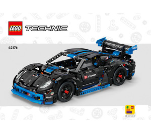 LEGO Porsche GT4 e-Performance Race Car Set 42176 Instructions