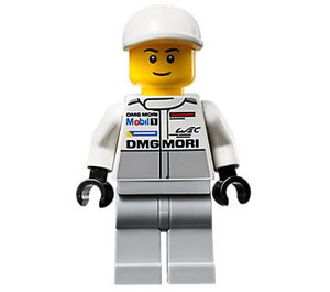 LEGO Porsche Mécanicien avec Blanc Casquette Minifigurine