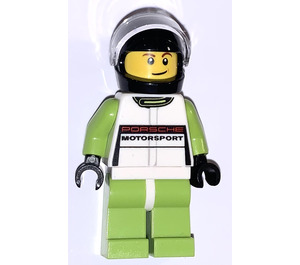 LEGO Porsche Motorsport Förare Minifigur