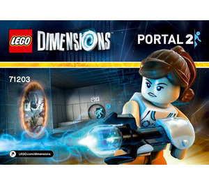 LEGO Portal 2 Level Pack Set 71203 Instructions