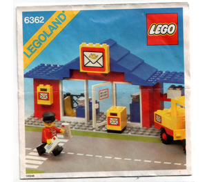 LEGO Post Office Set 6362 Instructions