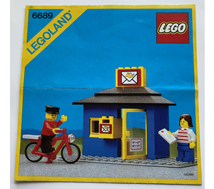 LEGO Post-Station Set 6689 Instructions