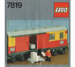 LEGO Postal Container Wagon Set 7819