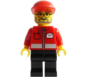 LEGO Postal Delivery Minifigur