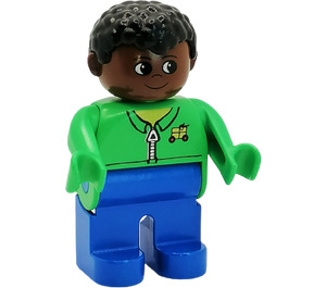 LEGO Postman with Afro Duplo Figure