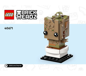 LEGO Potted Groot 40671 Instructions