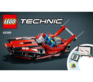 LEGO Power Boat Set 42089 Instructions