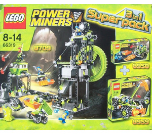 레고 Power Miners Super Pack 3 in 1 66319