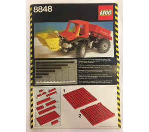 LEGO Power Truck Set 8848 Instructions