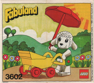 LEGO Pram - Lisa Lamb Goes Walking 3602 Instructions