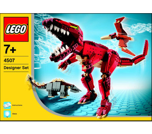 LEGO Prehistoric Creatures Set 4507 Instructions