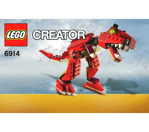 LEGO Prehistoric Hunters Set 6914 Instructions