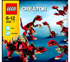 LEGO Prehistoric Power 4892 Istruzioni