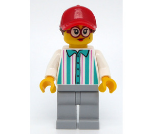 LEGO Pretzel Seller minifiguur