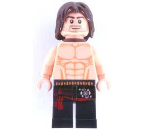 LEGO Prince Dastan ohne Hemd Minifigur