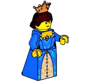 LEGO Princess dans Bleu Robe Figurine
