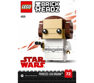 LEGO Princess Leia Organa Set 41628 Instructions