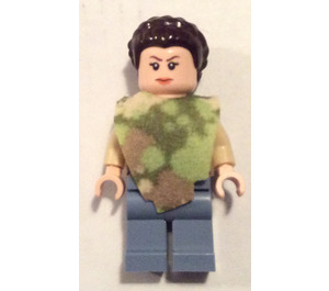 LEGO Princesse Leia avec Camouflage Poncho Minifigurine