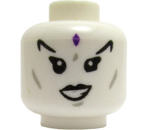 LEGO Princess Vania Head (Recessed Solid Stud) (3626)