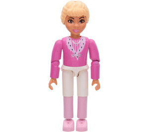 LEGO Princess Vanilla mit Dark Pink oben Minifigur