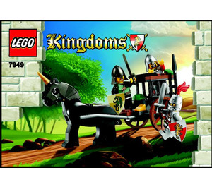 LEGO Prison Carriage Rescue Set 7949 Instructions