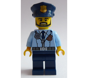 LEGO Prison Island Politie Chief minifiguur