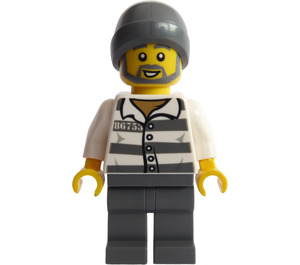 LEGO Prisoner 86753 avec Beard et Beanie Figurine