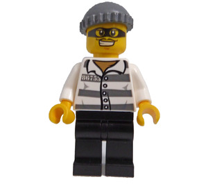LEGO Prisoner 86753 with Black Mask and Knitted Cap Minifigure