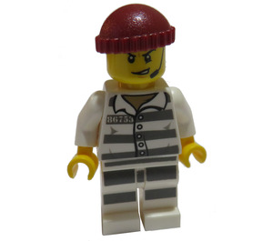 LEGO Carcerato 86753 con Cuffia e Lavorato a maglia Berretto Minifigure