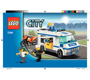 LEGO Prisoner Transport 7286 Instrucciones