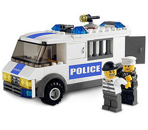 LEGO Prisoner Transport (Autocollant bleu) 7245-2