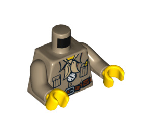 LEGO Professor Archibald Hale Torso (973 / 76382)