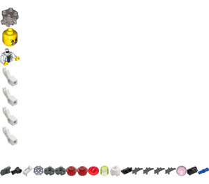 LEGO Professor Brainstein with Mech Suit Minifigure