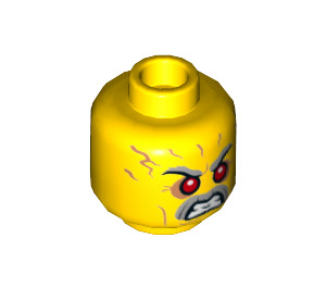 LEGO Professor Brainstein with Mech Suit Minifigure Head (Recessed Solid Stud) (3626 / 21652)