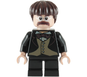 LEGO Professori Filius Flitwick jossa Musta Takki Minihahmo