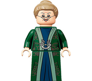 LEGO Professor McGonagall with Hair and Printed Skirt Minifigure