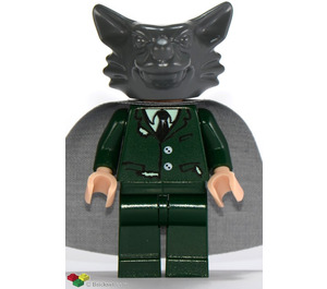 LEGO Professor Remus Lupin med Mørk grønn Drakt og Werewolf Hode Minifigur