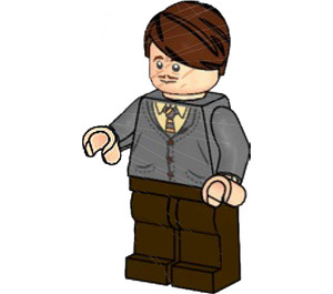 LEGO Professor Remus Lupin with Gray Cardigan Minifigure