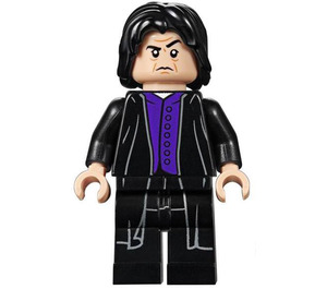 LEGO Professor Severus Snape mit Dark Lila Weste und Printed Beine Minifigur