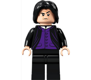 LEGO Professor Severus Snape med Dark Lilla Vest  Minifigur