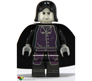 LEGO Professor Severus Snape with Glow in the Dark Head and Gray Buttons Minifigure