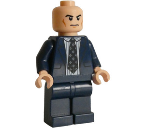 LEGO Professor X med Tie og Open Jakke Minifigur