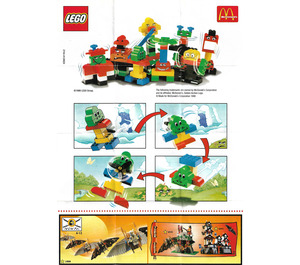 LEGO Propeller Man Set 2744 Instructions
