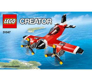 LEGO Propeller Plane Set 31047 Instructions