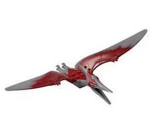 LEGO Pteranodon with Dark Red Back and Large Nostrils