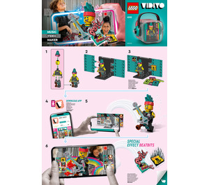 LEGO Punk Pirate BeatBox 43103 Instrukcje