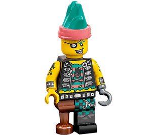 LEGO Punk Pirate minifiguur