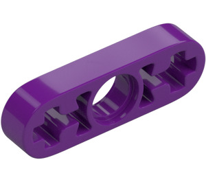 LEGO Purple Beam 3 x 0.5 Thin with Axle Holes (6632 / 65123)