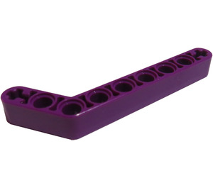 LEGO Purple Beam Bent 53 Degrees, 3 and 7 Holes (32271 / 42160)